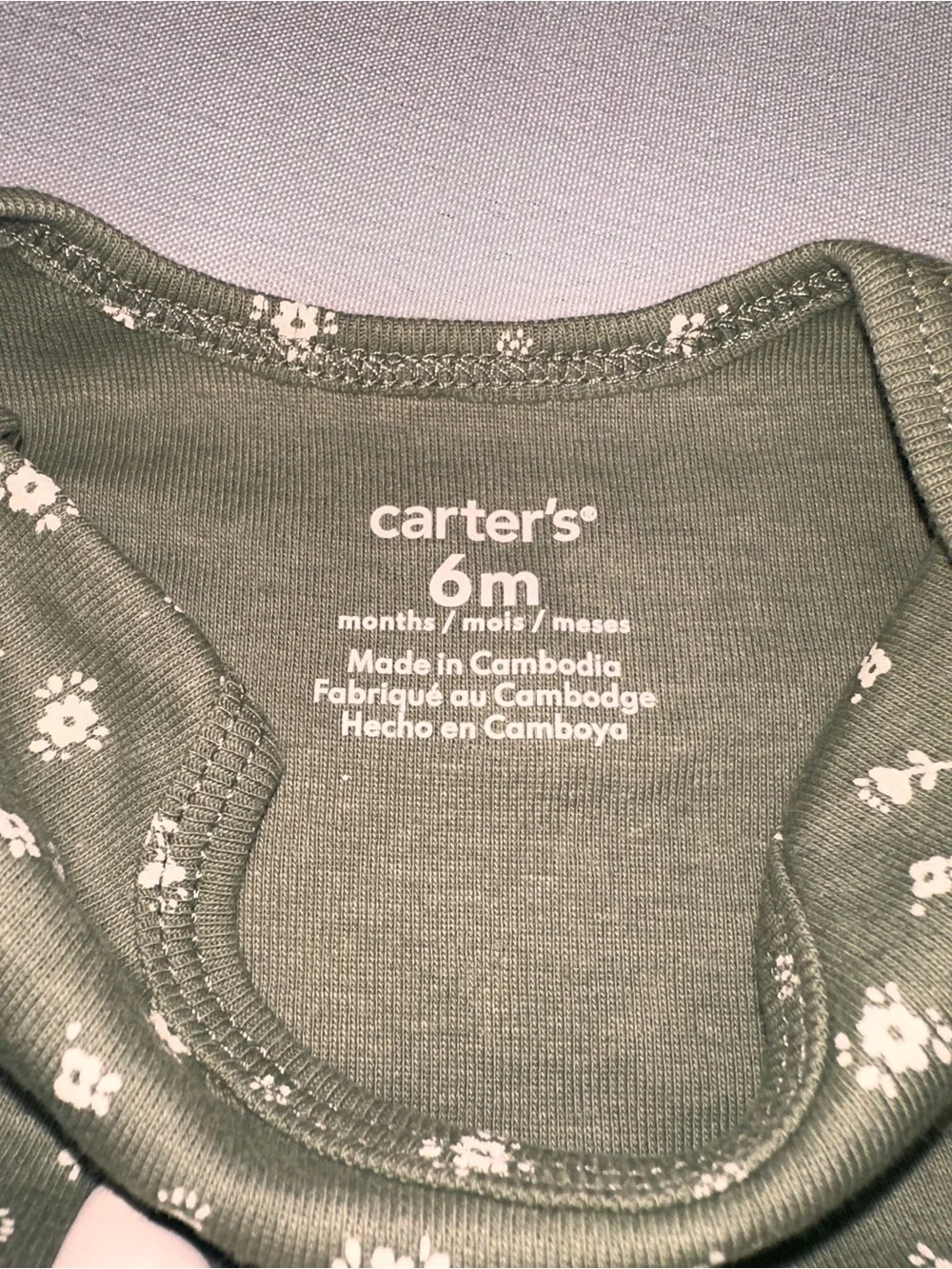 Carters soft knit